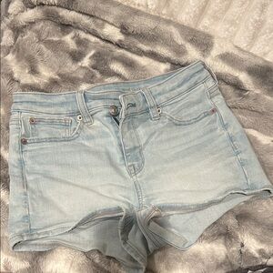 Levi's Light Blue Jean Shorts